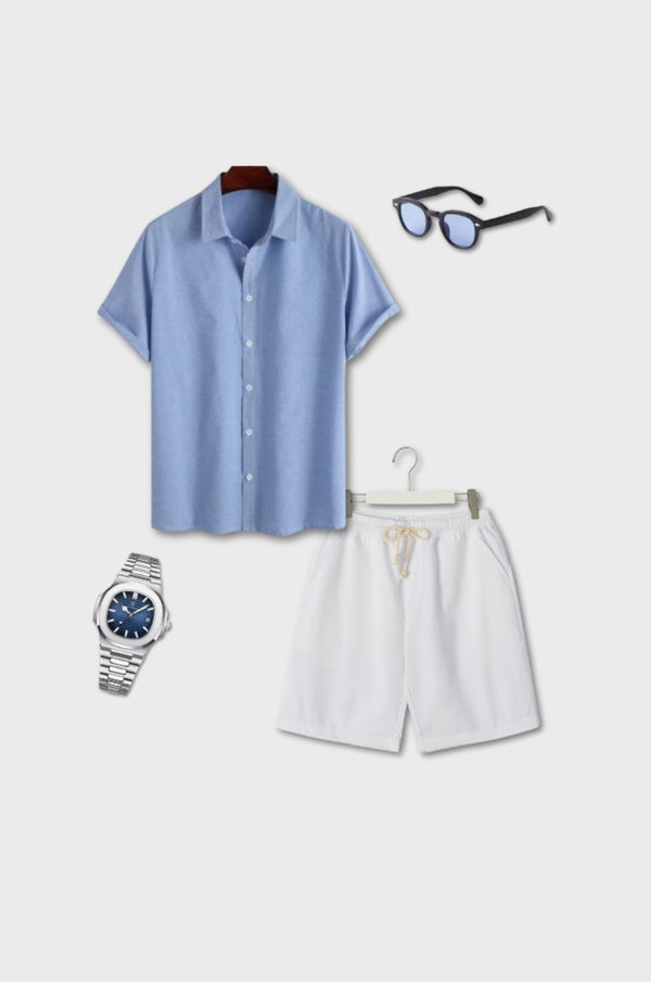 Blue Mykonos Day Set