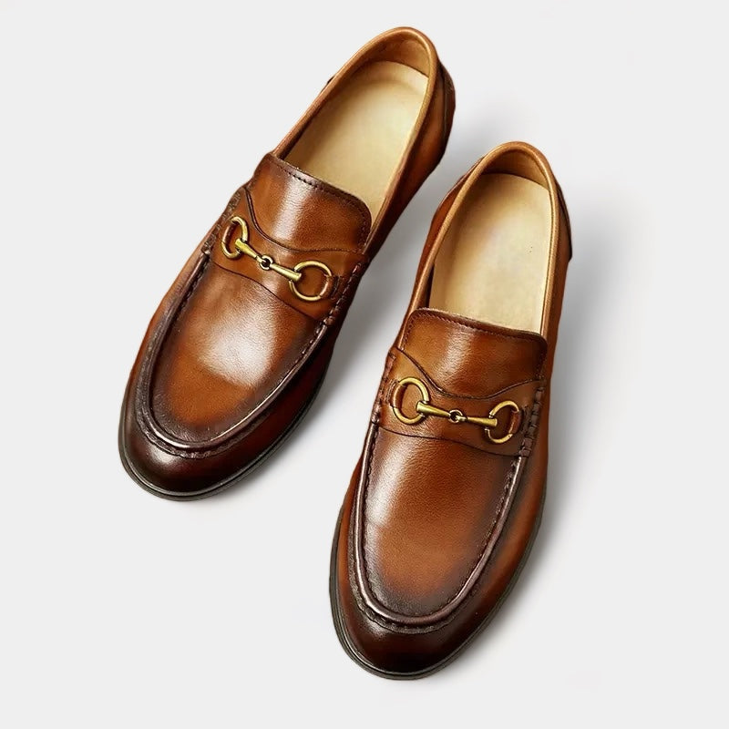 OLD MONEY Leather Mocassin